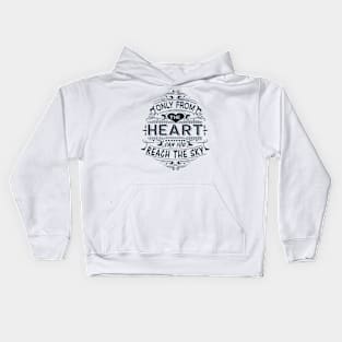 Rumi Quote Kids Hoodie